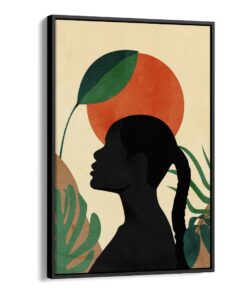 لوحة جدارية – فن بوهيمي طيف امراة