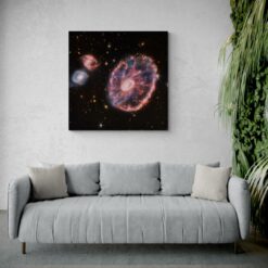 50 لوحة جدارية - مجرة العجلة