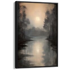 moha95 a painting with trees and water in the background in the 5ea362d2 e3c3 42e3 906f 08b0e4dae1dd 91x61 black angled الرئيسية