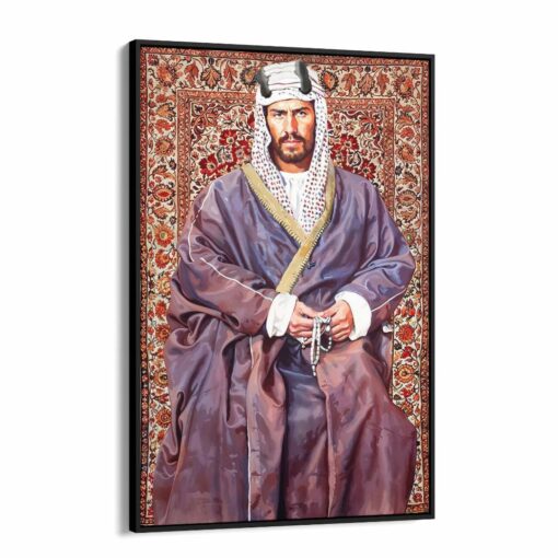 11bvcfdg لوحة جدارية - الملك عبدالعزيز