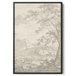 لوحة جدارية أسود