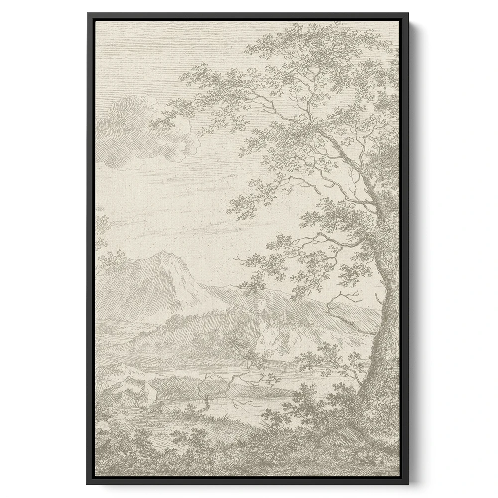 لوحة جدارية - أسود لوحة جدارية أسود