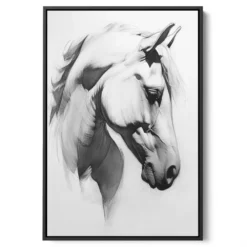 لوحة جدارية أسود