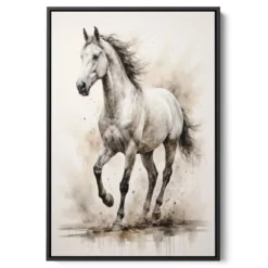 لوحة جدارية أسود