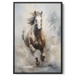 لوحة جدارية أسود