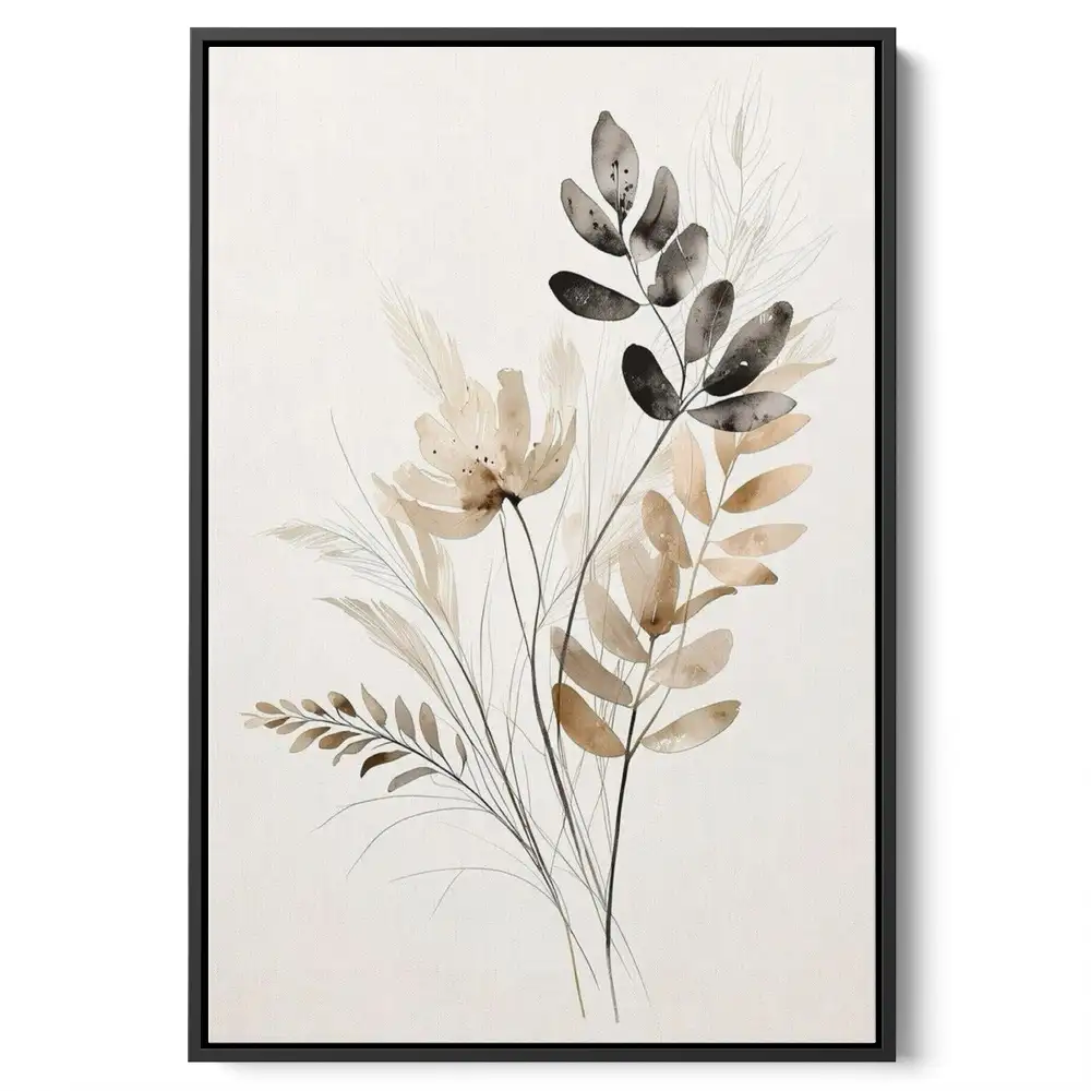 لوحة جدارية - أسود لوحة جدارية أسود