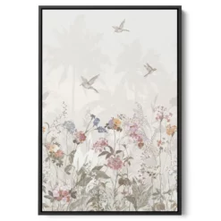 لوحة جدارية أسود