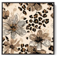 لوحة جدارية أسود