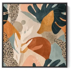 لوحة جدارية أسود