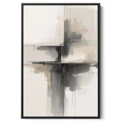 لوحة جدارية أسود