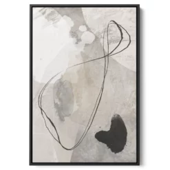 لوحة جدارية أسود