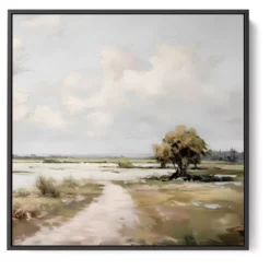 لوحة جدارية أسود